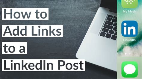 How to post links in a Post .